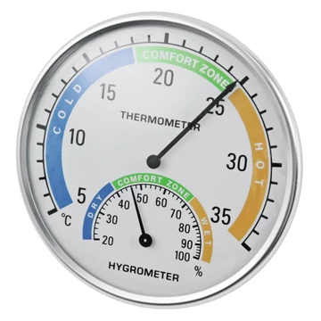 THERMO-HYGROMÉTER MŰANYAG