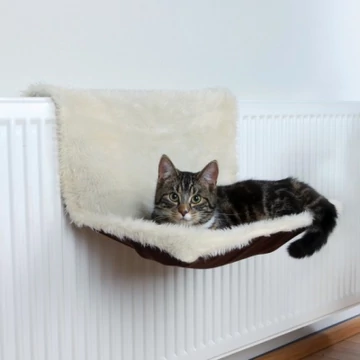 Trixie cicaágy radiátorra, barna/fehér 1 db