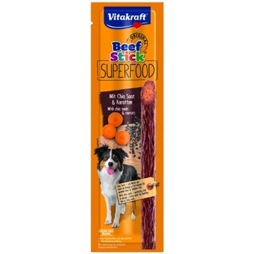 Vitakraft Beef Stick Superfood - chia mag & sárgarépa 25 g