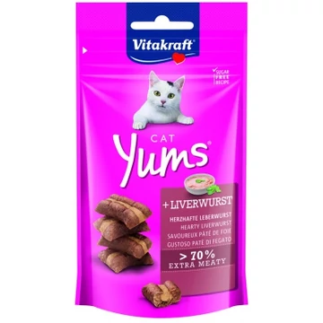 Vitakraft Cat Yums májas hurkával macskának 40 g