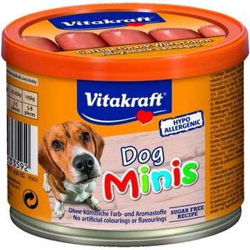 Vitakraft Dog Minis marha jutalomkolbász kutyáknak 120 g