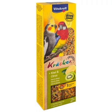 Vitakraft dupla rúd kiwis és citromos nagypapagájnak 1 db