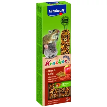 Vitakraft dupla rúd kölessel és almával egérnek és kis rágcsálóknak 1 db