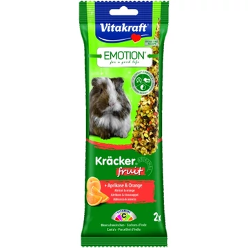Vitakraft Emotion dupla rúd sárgabarackkal & naranccsal tengerimalacnak 1 db
