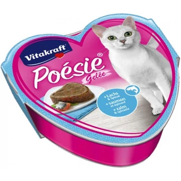 Vitakraft Poésie Gelée lazaccal és spenóttal macskáknak 85 g