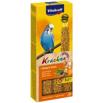 Vitakraft tripla rúd mézes és szezámmagos hullámos papagájnak 1 db