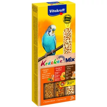 Vitakraft tripla rúd mézes popfit hullámos papagájnak 1 db