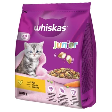 Whiskas Junior szárazeledel csirkéhússal 800 g
