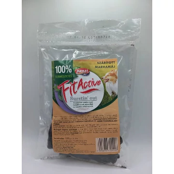 FitActive snack - jutalomfalat (szárított marhamáj) kutyák részére  (100g)