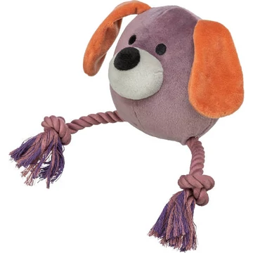 Trixie Kutya kötélen, plüss/kötél, 27cm