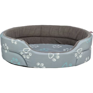 Trixie Jimmy Bed - cotton look, ovális formájú fekhely(szürke) kutyák részére (45x35cm)