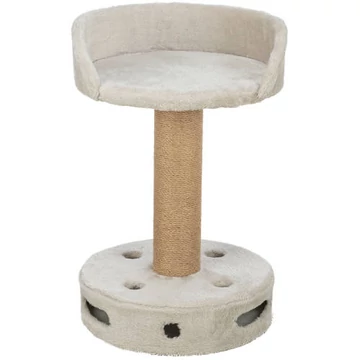 Dalia cat tree with play foot, grey- kaparófa (szürke) macskák részére (54cm)