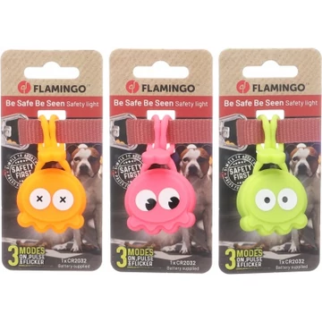 Flamingo világítás nyakörvre Fozy 1 db