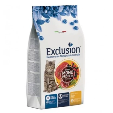 Exclusion Mediterraneo Monoprotein Beef száraz macskatáp 300 g