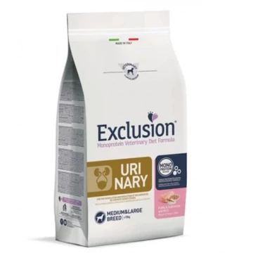Exclusion Urinary Pork & Sorghum and Rice Medium & Large Breed száraz kutyatáp 2 kg