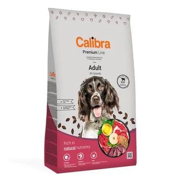 Calibra Premium Line Adult Beef száraz kutyatáp 12 kg