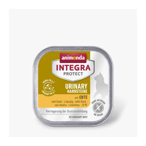 Animonda Integra Adult Urinary Oxal mit Ente - alutálkás (kacsa) diétás nedves eledel macskák részére (100g)