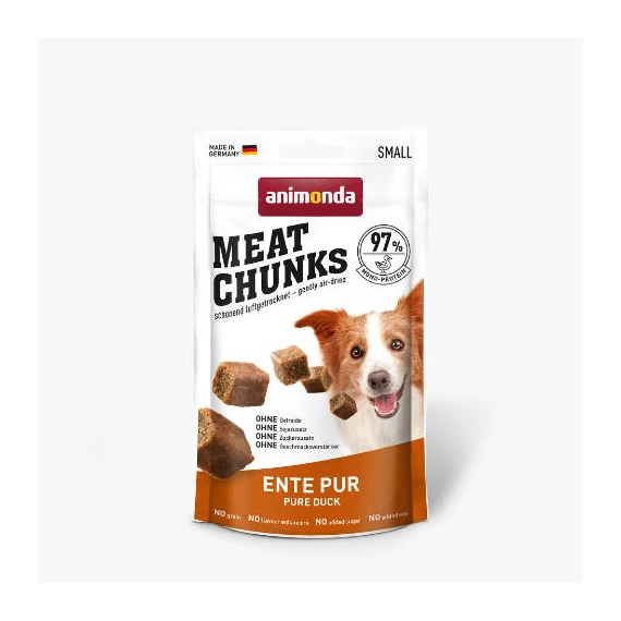 Animonda Meat Chunks Pute pur - jutalomfalat (bárány)felnőtt kutyák részére (60g)