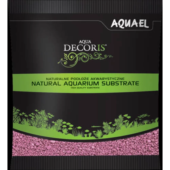 AquaEl Decoris Lila pink - Akvárium dekorkavics (Lila pink) 2-3mm (1kg)
