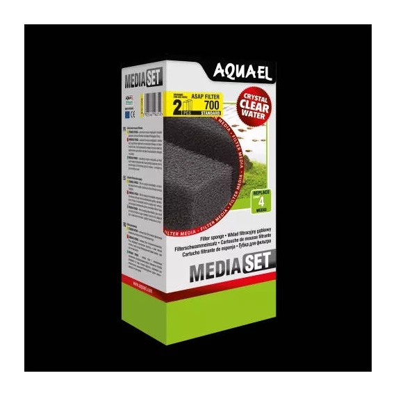 AquaEl Media Set ASAP Filter 700 Standard - cserélhető szivacsbetét (2db)