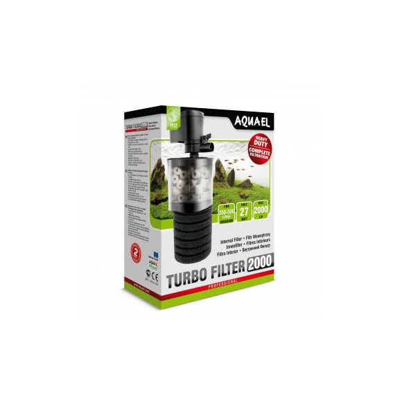 AquaEl Turbo Filter 2000 - Akváriumi kettős szűrő készülék
