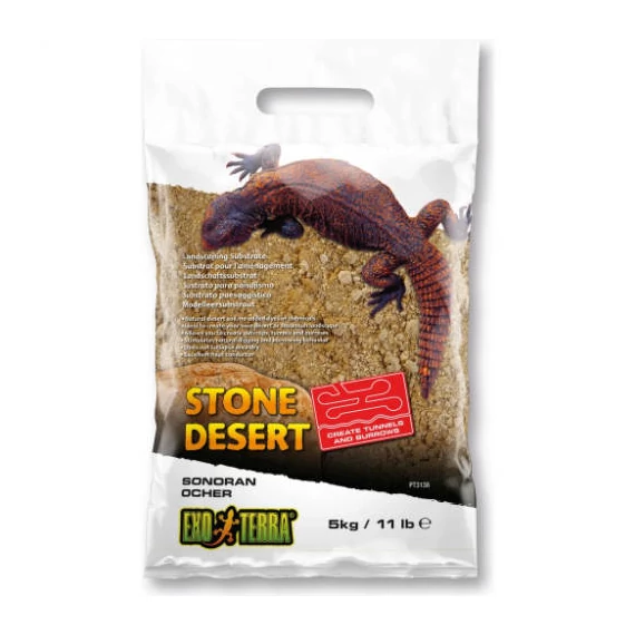 Exo-Terra Stone Desert Sonoran Ocher - homok (sivatagi talaj) terráriumi állatok részére (5kg)