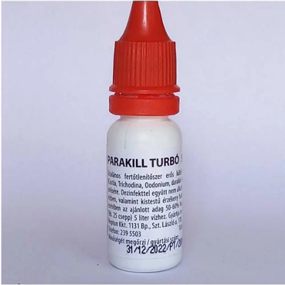 Neptun vegyszer 10ml parakillturbó 50L-re 10 db-os kiszerelés!