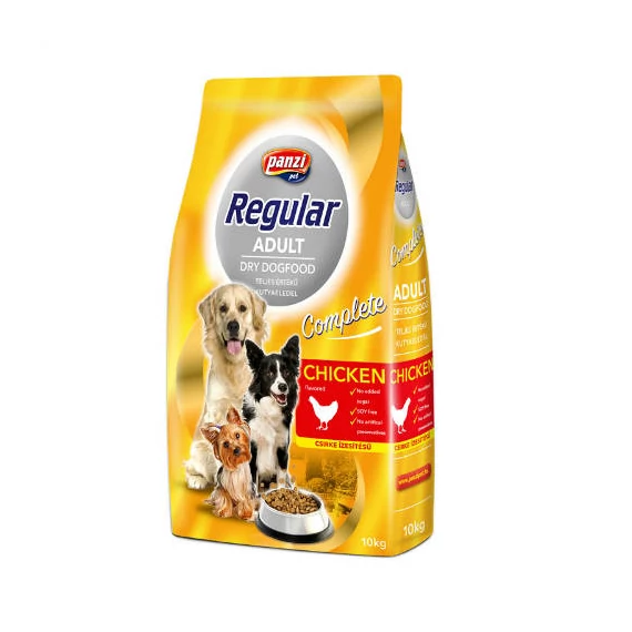 Panzi Regular Chicken Adult (csirke) száraztáp - Felnőtt kutyák részére (10kg)