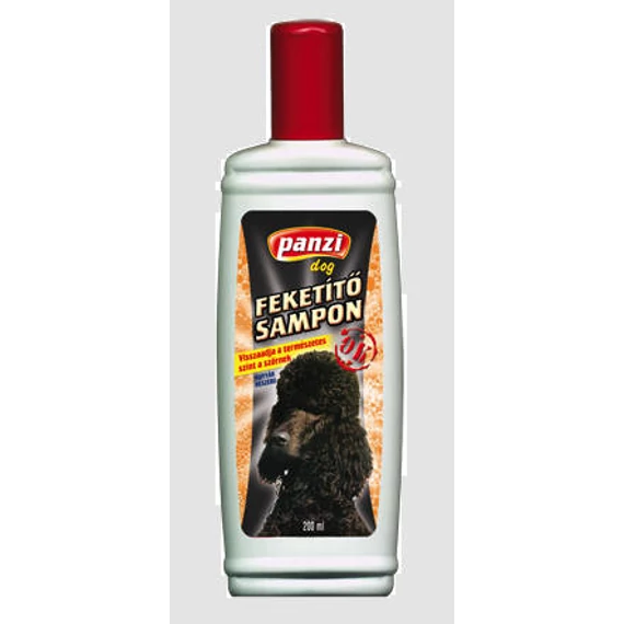 Panzi Sampon - Feketítő - kutyák részére (200ml)