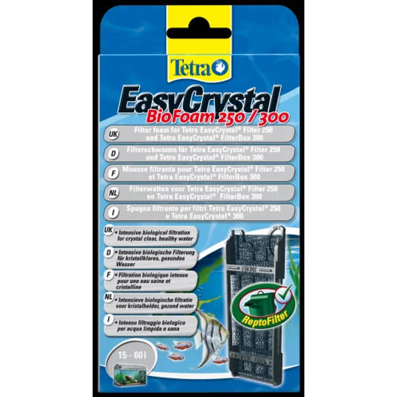 Tetra EasyCrystal Filter BioFoam 250/300 - szűrőszivacs (EasyCrystal Filter 250-hez és az EasyCrystal FilterBox 300-hoz) 1db