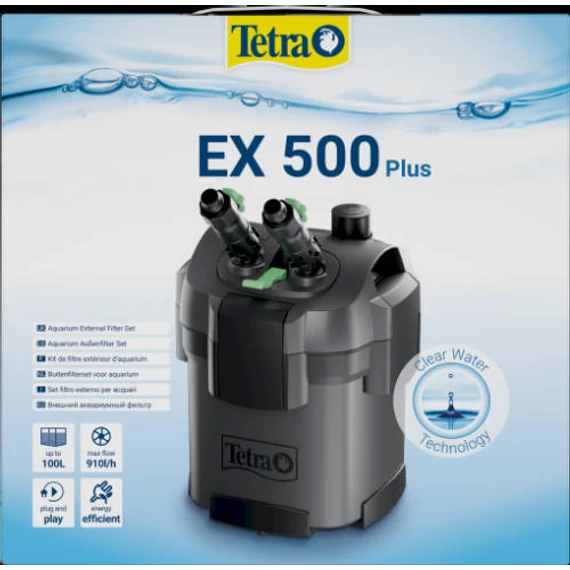 Tetra EX 500 Plus - külső szűrő, komplett készlet (100l)