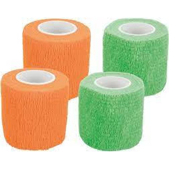 Trixie Bandages with Bitter Substance - öntapadós kötszer (színes) 5cm/4,5m (4db)