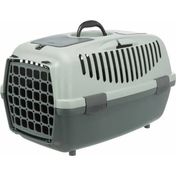 Trixie Be Eco Capri 2 Transport Box - szállítóbox (antracitszürke,szürkészöld) 8 kg alatti kisállatok részére (XS-S) 37x34x55cm