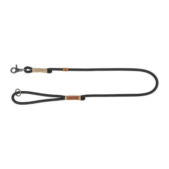 Trixie Be Nordic Leash - póráz fonott kötélből (fekete/homok) L-XL (1m/Ø13mm)