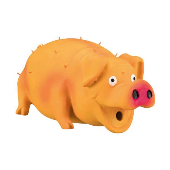 Trixie Bristle Pig - latex játék (sörtés disznó) kutyák részére (21cm)