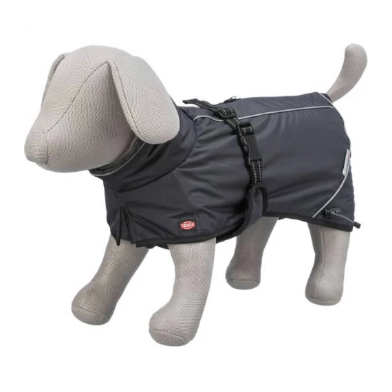 Trixie Calvi Dog Coat - kabát (fekete) kutyák részére (XS) 30cm