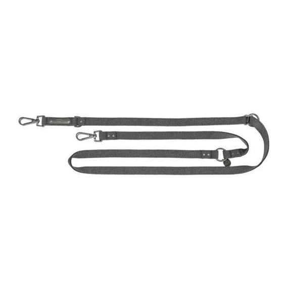 Trixie Citystyle V-lead - póráz, pamutból (fekete) kutyák részére (M-L:2.00m/20mm)