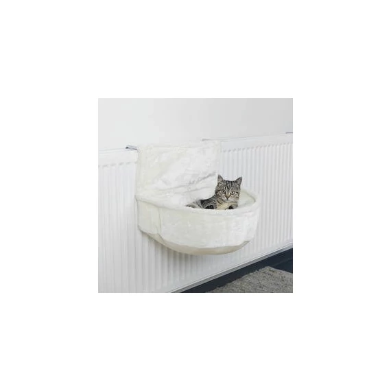 Trixie Cuddly Bag for Radiator - kuckó radiátorra (fehér) macskák részére (45x13x33cm)