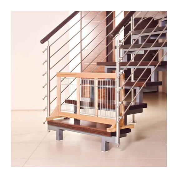 Trixie Dog Barrier - elválasztó elem (natúr fenyő) kutyák részére (63-108x50cm)