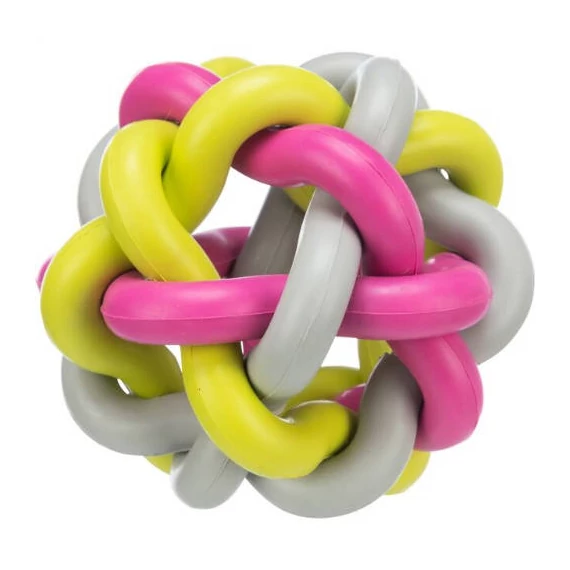 Trixie Knotted Ball - natúr gumi játék (labda) kutyák részére (Ø7cm)