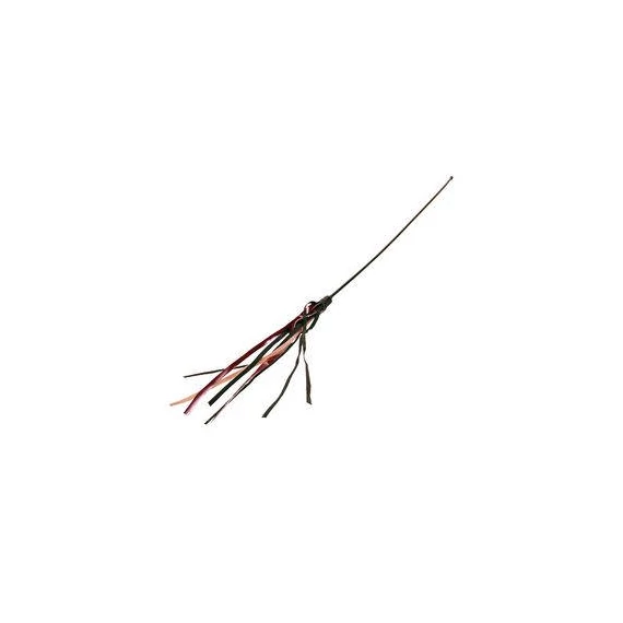 Trixie Playing Rod - játék macskapeca (bőrszíjjal) macskák részére (65cm)