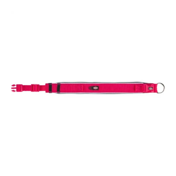 Trixie premium collar, extra wide (M-L) - nyakörv (extra széles,fukszia/grafit) kutyák részére (M-L) 40-48cm/40mm