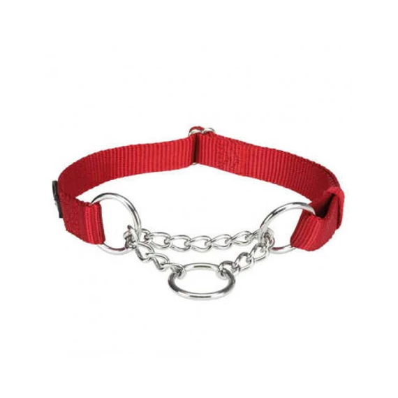 Trixie Premium Stop the Pull - félfojtó nyakörv - piros - (L-LX) 45-70cm/25mm