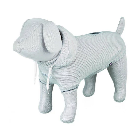 Trixie Prince Hoodie Pullover - kapucnis pulóver (szürke) kutyák részére (XS) 27cm - KIFUTÓ TERM.