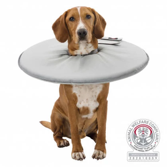 Trixie Protective Collar - védő gallér (szürke) M (38-42cm/21,5cm)
