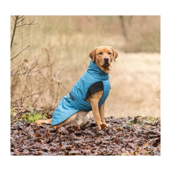 Trixie Riom Dog Winter - télikabát (kék) kutyák részére (L) 62cm