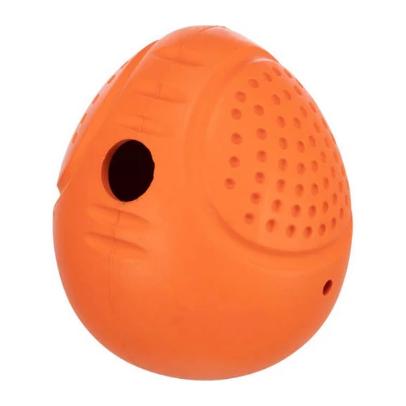Trixie Roly Poly Snack Egg - natúr gumi játék (jutalomfalat labda) kutyák részére (10cm)