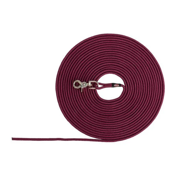 Trixie Tracking Leash - nyomkövető póráz, S-M:15m/6mm, sangria