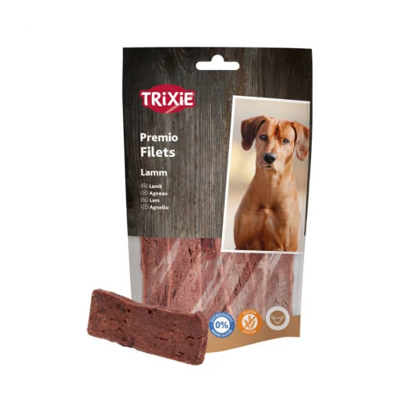 Trixie Premio Lamb Filets  - jutalomfalat (bárányos) kutyák részére (80g)