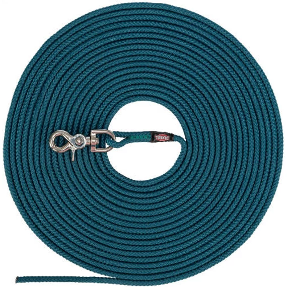 Trixie Tracking Leash - nyomkövető póráz, S-M:10m/6mm, benzinkék
